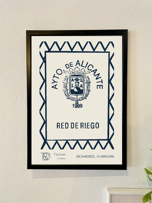 Alicante Poster - T'scover Kanaldeckel Printshirts