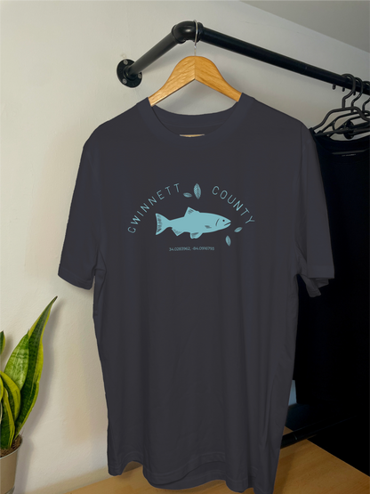 Gwinnett County T'scover Manhole Cover Print Shirt - T'scover Kanaldeckel Printshirts