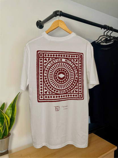 Miltenberg Kanaldeckel Print Shirt - T'scover - T'scover Kanaldeckel Printshirts