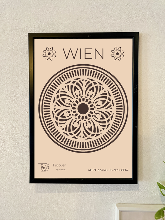 Wien Poster - T'scover Kanaldeckel Printshirts